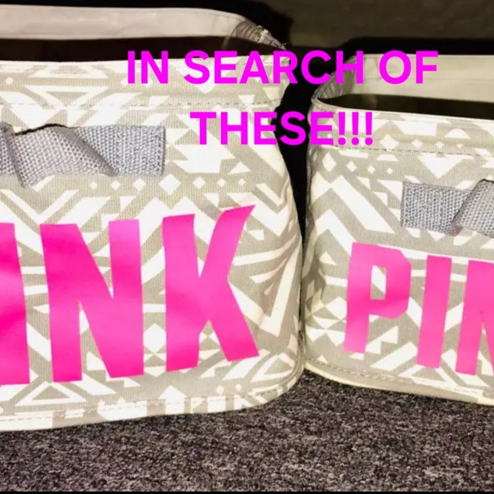 ISO THESE VS PINK STORAGE BINS